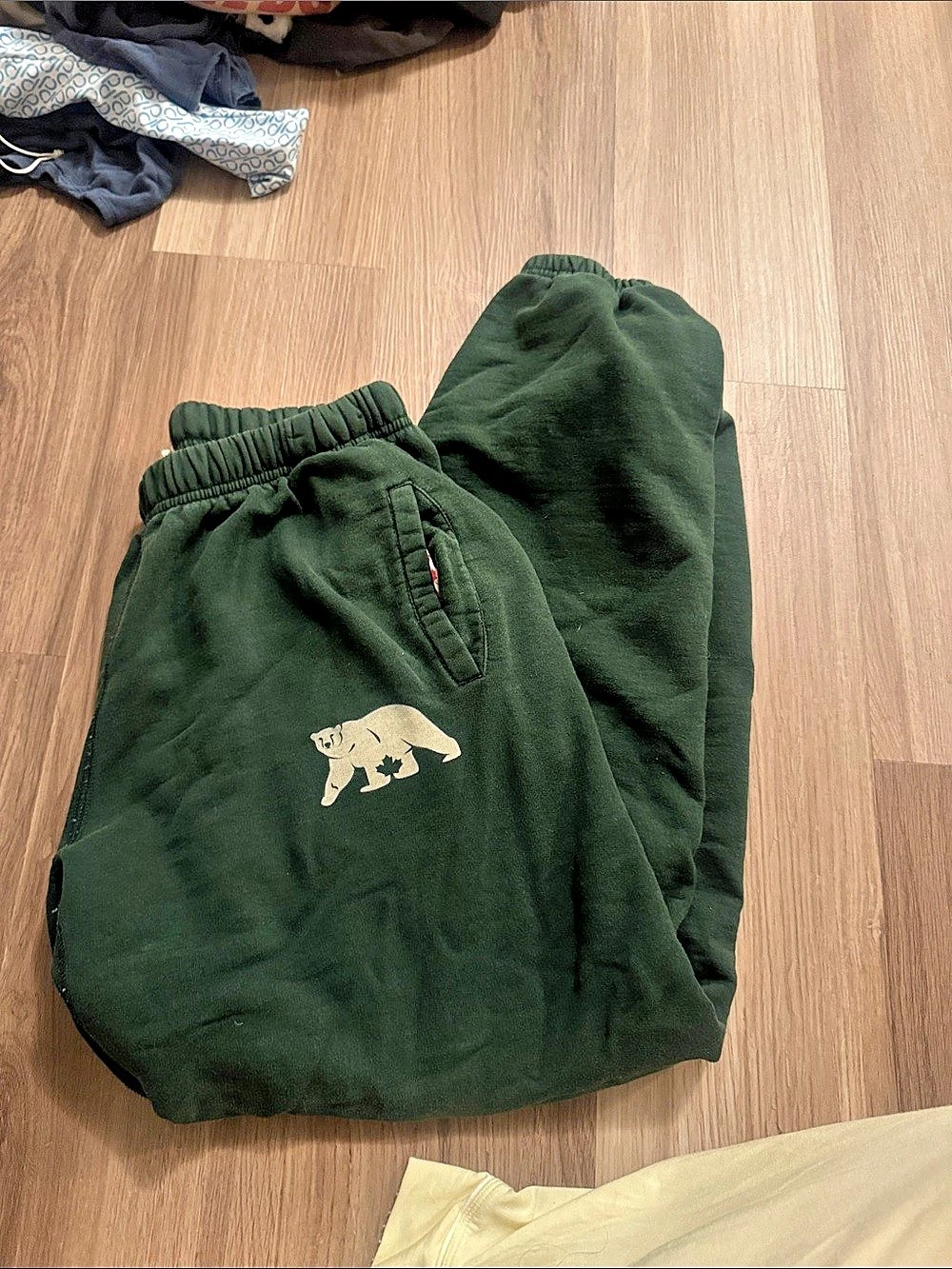 Polar Piece Green mens Sweatpants